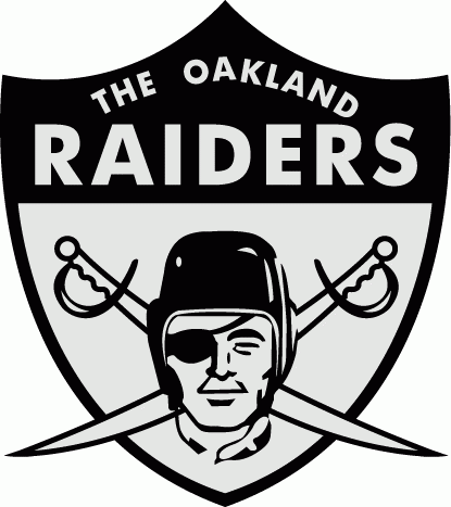 Oakland Raiders 1963 Primary Logo DIY iron on transfer (heat transfer)
